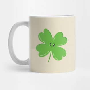 Kawaii Four Leaf Clover Mug